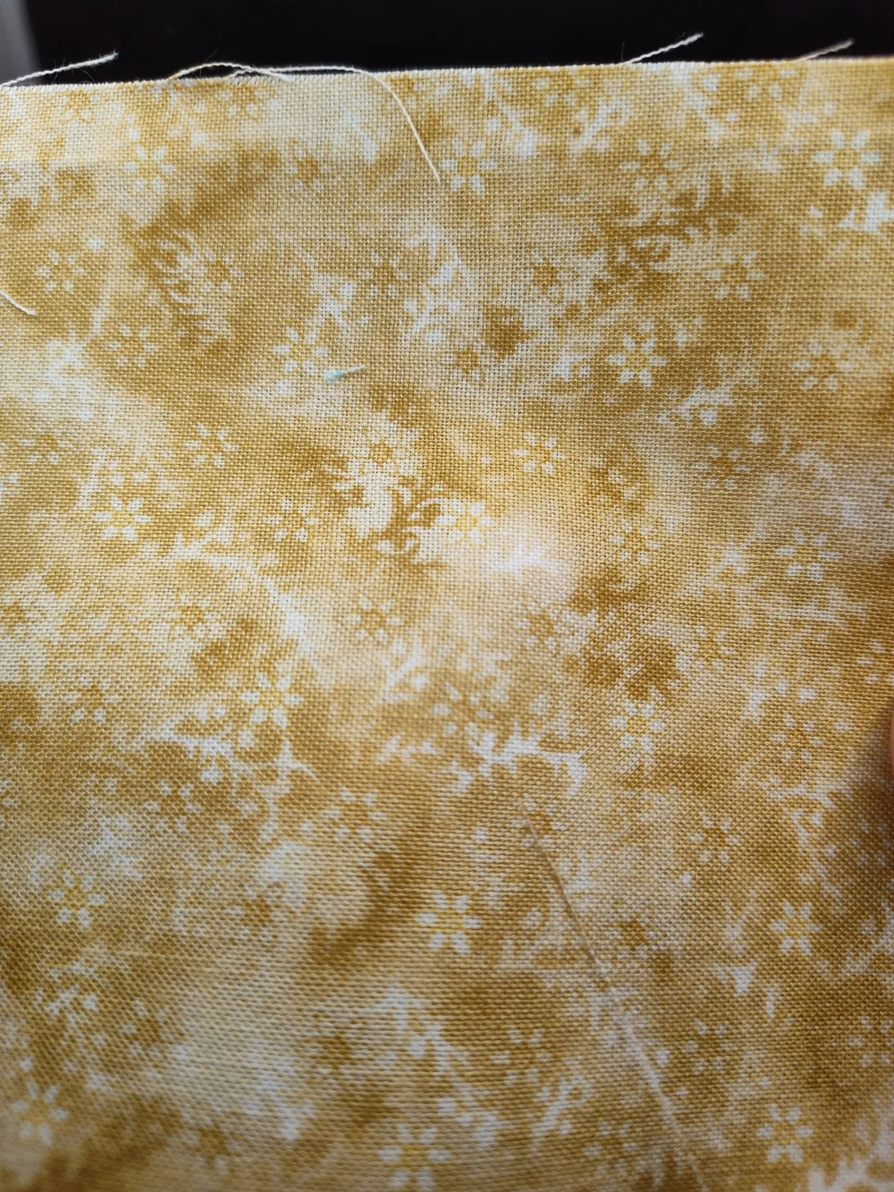 7 4.50 INCH Sandy Floral Cotton Fabric SQUARES